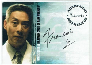 Lost Season Two 2 2006 Auto Autograph A-23 Francois Chau as Dr. Marvin Candle - Picture 1 of 3