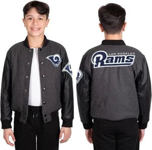 Ultra Game NFL Boys Classic Baseball Varsity Jacket Youth XXL 18-20 - Bild 1 von 3