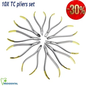 Dental Ligature Wire Cutter TC, Orthodontics Arch Bending Weingart Ortho Pliers - Picture 1 of 11