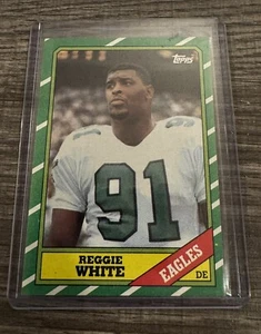 1986 Topps Football Cards #275 Reggie White RC Philadelphia Eagles - Picture 1 of 2