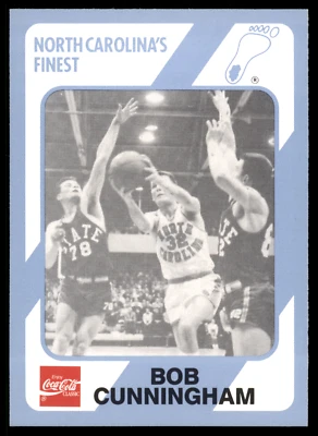 1989 Collegiate Collection - Bob Cunningham #124 North Carolina's Finest - Image 1 of 2
