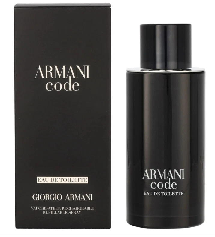 Armani Code Eau de Toilette nachfüllbar für Herren 125 ml NEU OVP in Folie - Bild 1 von 1