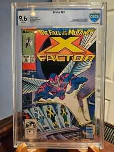 X-Factor #24 Fall of the Mutants Pt 1 1st Archangel 9.6 CBCS Marvel Comics 1988 - Picture 1 of 11