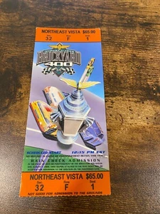 Nascar 1999 Indianapolis Motor Speedway Brickyard 400 ticket Dale Jarrett Win - Picture 1 of 1