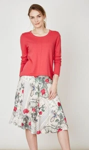 Thought Rock Voyage Falda Bougainville Impresión Beige WSB3042 - Imagen 1 de 7