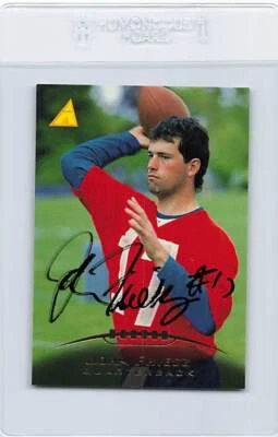 1995 Pinnacle #57 John Friesz Seahawks Signed Auto *K8379 - Image 1 of 2