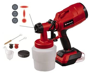 Pistola per Verniciatura a Spruzzo a Batteria Einhell TC-SY 18/60 Li-Solo 18V 42 - Immagine 1 di 4