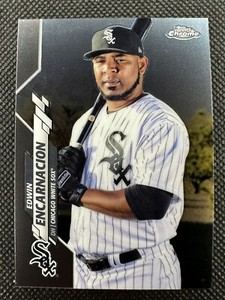 2020 #U-8 Edwin Encarnacion Topps Chrome Updates Baseball White Sox
