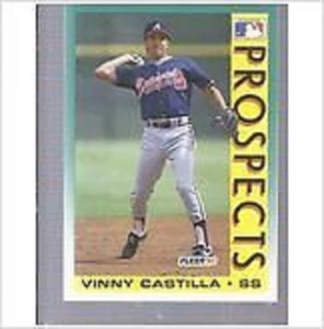 Vinny Castilla Atlanta Braves 1992 Fleer #666 RC - Picture 1 of 1