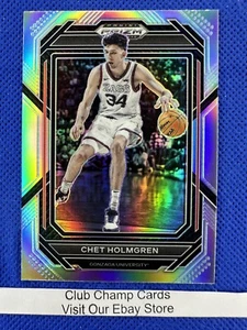 2023 #76 Chet Holmgren Panini Prizm Draft Picks Baloncesto Plata Prizm Gonzaga - Imagen 1 de 2