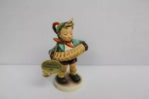 Figurina Hummel Goebel Fisarmonica Ragazzo #185 Anni 50 Edizione Finale TMK7 - Foto 1 di 7