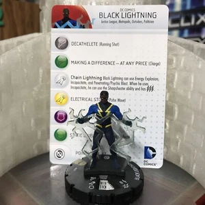Heroclix DC Batman BLACK LIGHTNING 045 Metropolis Outsiders Politician Justice - Picture 1 of 1