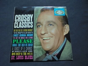Bing Crosby - Crosby Classics 12" Vinyl LP Halmark Records 1965 - Picture 1 of 6