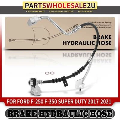 Manguera hidráulica de freno delantera derecha para Ford F-250 350 Super Duty 2017 2018-2021 tracción trasera Foto 1 de 4