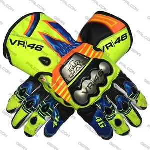 GUANTES MOTOGP VALENTINO ROSSI 2013 (GUANTES DE CUERO VR) disponibles tallas XS a 3XL - Imagen 1 de 5