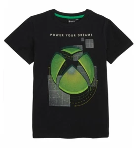 XBOX Maglietta Ragazzo T-Shirt Gaming - Tg 128, 134/140, 146/152, 158/164 M4 - Foto 1 di 1