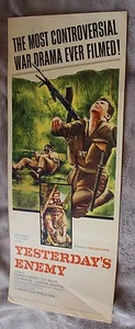 Póster de inserto japonés Yesterday's Enemy 1959 Gordon Jackson Phillip Ahn Birmania Japón en muy buen estado c6 - Imagen 1 de 1