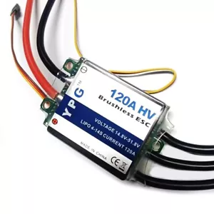 YPG 120A 4~14S High Voltage ESC Brushless Speed Controller For RC Helicopter - Picture 1 of 5