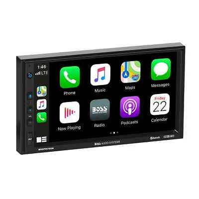 BOSS [BVCP9700A] 2DIN 7" Car Mechless Stereo Apple/Android AM/FM Media Receiver - Image 1 of 4