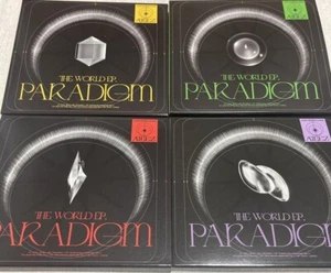 EP ATEEZ THE WORLD. PARADIGM CD Normal Limited Tower Records versión. "A B ""solo CD" - Imagen 1 de 7