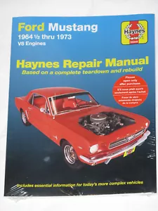 Ford Mustang Haynes Manual 1964 - 1973 1965 1966 1967 1968 1969 1970 1971 1972 - Picture 1 of 2