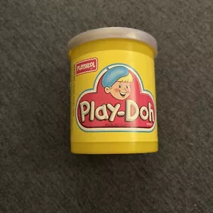 Vintage Play-Doh Can Empty 1992/1993 Boy W/ Blue Hat Playskool/Tonka - Picture 1 of 4
