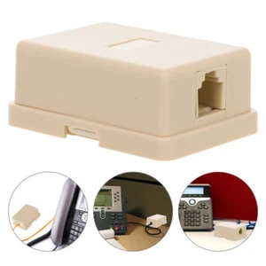 Skrzynka rozdzielcza do kabla telefonicznego adapter jack rozdzielacz przewodu telefonicznego - Zdjęcie 1 z 12