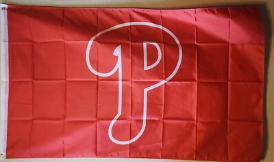 Philadelphia Phillies MLB Baseball Flag Double Side Print 3x5 Ft W/ Grommets  - Image 1 of 3