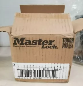Menge 24 - Master Lock #3 Vorhängeschloss Laminierter Stahl 1-9/16"" x 3/4"" #68600 - Bild 1 von 6