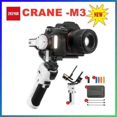 Zhiyun Crane M3 3-Axis Handheld Gimbal Stabilizer for Smartphones/iPhone/Sumsang - Image 1 of 4