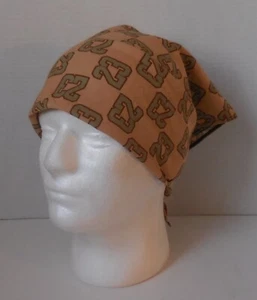 Nike Jordan Dri-Fit Printed Bandana Flight Hemp/Haki/Sail - Picture 1 of 4
