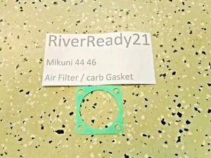 Mikuni Bn Sbn-44-46 Carb Air Filter gasket 550 650 701 760 1100 Super Bn 44 46 - Picture 1 of 1