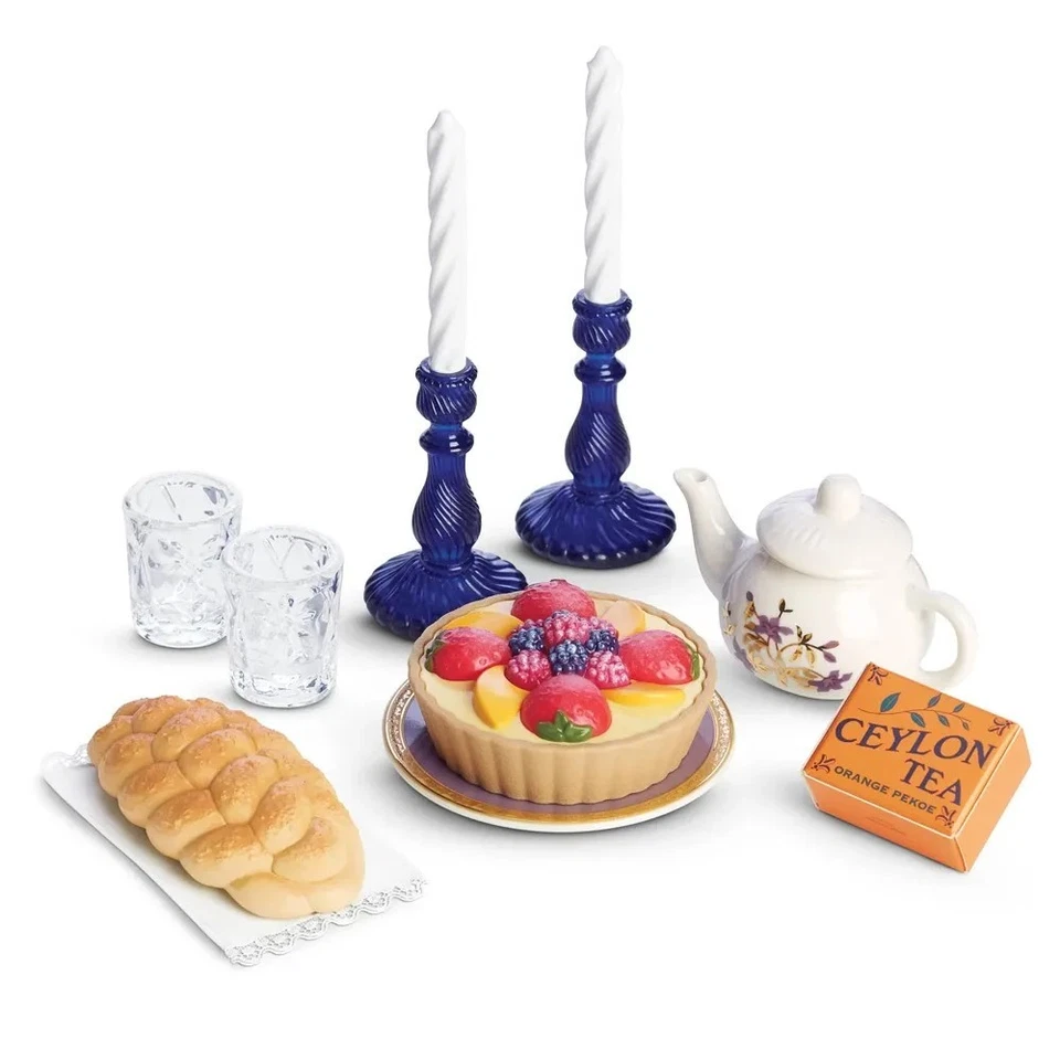 American Girl Rebecca Beforever Teatime Traditions Sabbath Set Retired