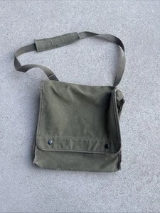 US Militär Karte und Fotografie OD 7 Leinwand Etui, mit Riemen, Militärüberschuss - Bild 1 von 9