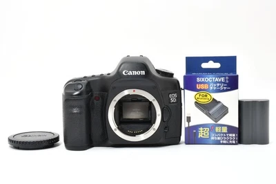 *Exc+5* Cuerpo de cámara digital Canon EOS 5D 12,8 mega píxeles SLR de Japón #4640 Foto 1 de 4