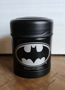 DC Comics Batman 10oz Metal Thermos Hot/Cold With Lid Black And Silver - Picture 1 of 4