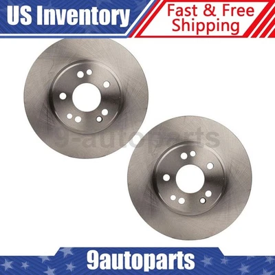 Front Disc Brake Rotors for 1990 1991 1992 1993 Mercedes-Benz 300SL - Image 1 of 4