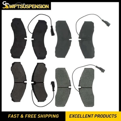 Juego de pastillas de freno de disco delanteras traseras para Nissan Cabstar 2012-2016 Foto 1 de 4