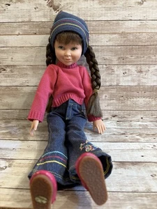 American Girl PLEASANT Company Hopscotch Hill Gwen 2003 Retired Brunette Jointed - Bild 1 von 22