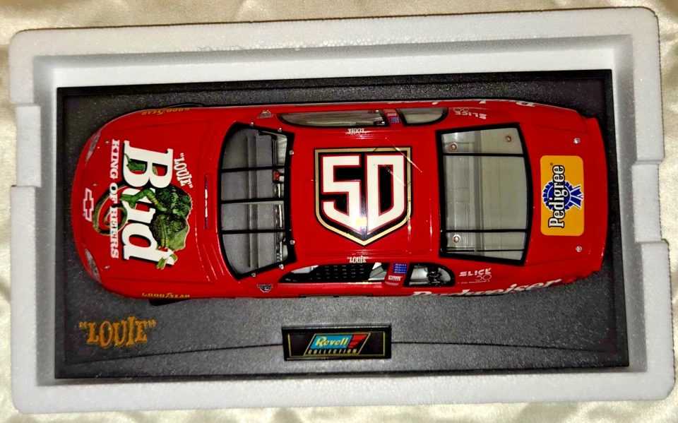 Chevy Monte Carlo Louie Clemente Budweiser 1998 Revell 1:18 fundido a presión coleccionable Foto 1 de 4