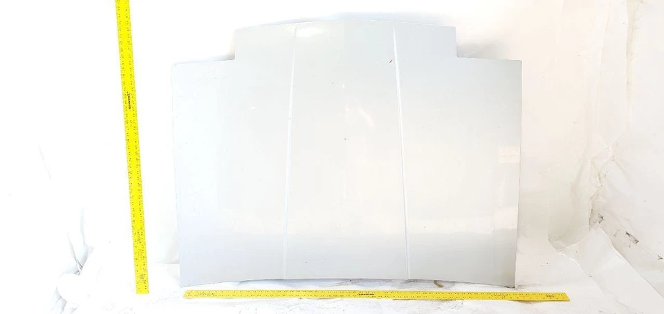 1984 1989 Conquest Starion Chrysler OEM Silver Minor Surface Rust Hood  - Image 1 of 4