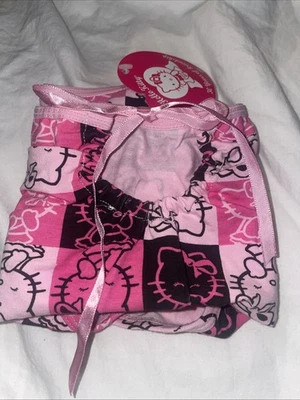 Bragas Hello Kitty rosa y negro con corbata  Foto 1 de 3