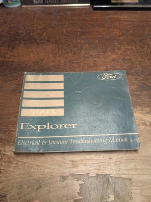 Ford Explorer 1993 manual de solución de problemas eléctrico y de aspiradora de fábrica Foto 1 de 3