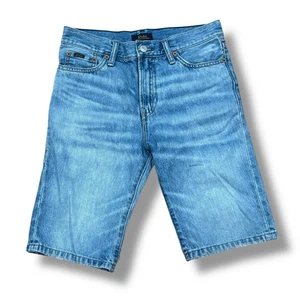 Polo Ralph Lauren Kids Big Boys Size 14 Sullivan Slim Fit Blue Denim Shorts - Picture 1 of 6