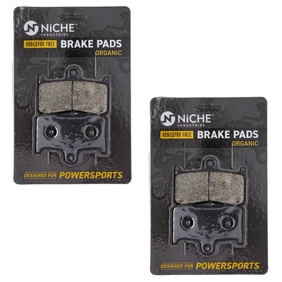 Brake Pad Set for Kawasaki Ninja ZX9R Victory Cross Roads Front Organic 2 Pack - Image 1 of 4