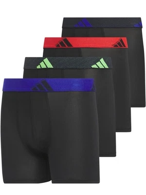 adidas Performance 4-Pack Boxer Briefs Youth Boys Size XL 18-20❗️No Tags - Image 1 of 4