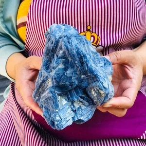 3.85LB Rare Natural Blue Kyanite Crystal Quartz Rough Mineral Specimen Healing - Picture 1 of 15