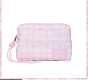 VS Pink X Love Shack ausgefallene Kosmetik Make-up Tasche Icon Gingham - Bild 1 von 4