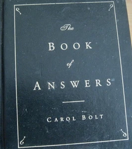 THE BOOK OF ANSWERS HARDCOVER WITH LOTS OF PAGES OF ANSWERS - USED A FEW TIMES - Bild 1 von 8