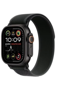 Apple Watch Ultra 2 49mm M/L Titanium Black Case Cellular | Black Trail Loop - Zdjęcie 1 z 9